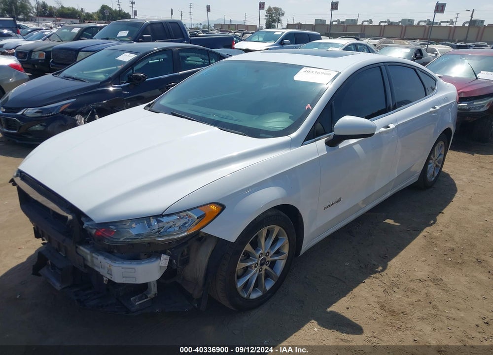 2017 FORD FUSION HYBRID SE VIN: 3FA6P0LU1HR222603