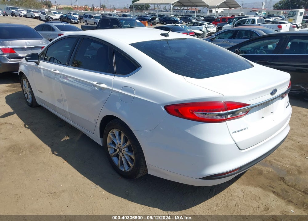 2017 FORD FUSION HYBRID SE VIN: 3FA6P0LU1HR222603