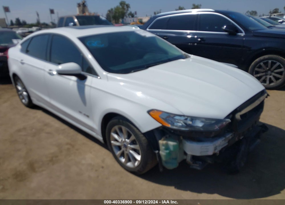 2017 FORD FUSION HYBRID SE VIN: 3FA6P0LU1HR222603