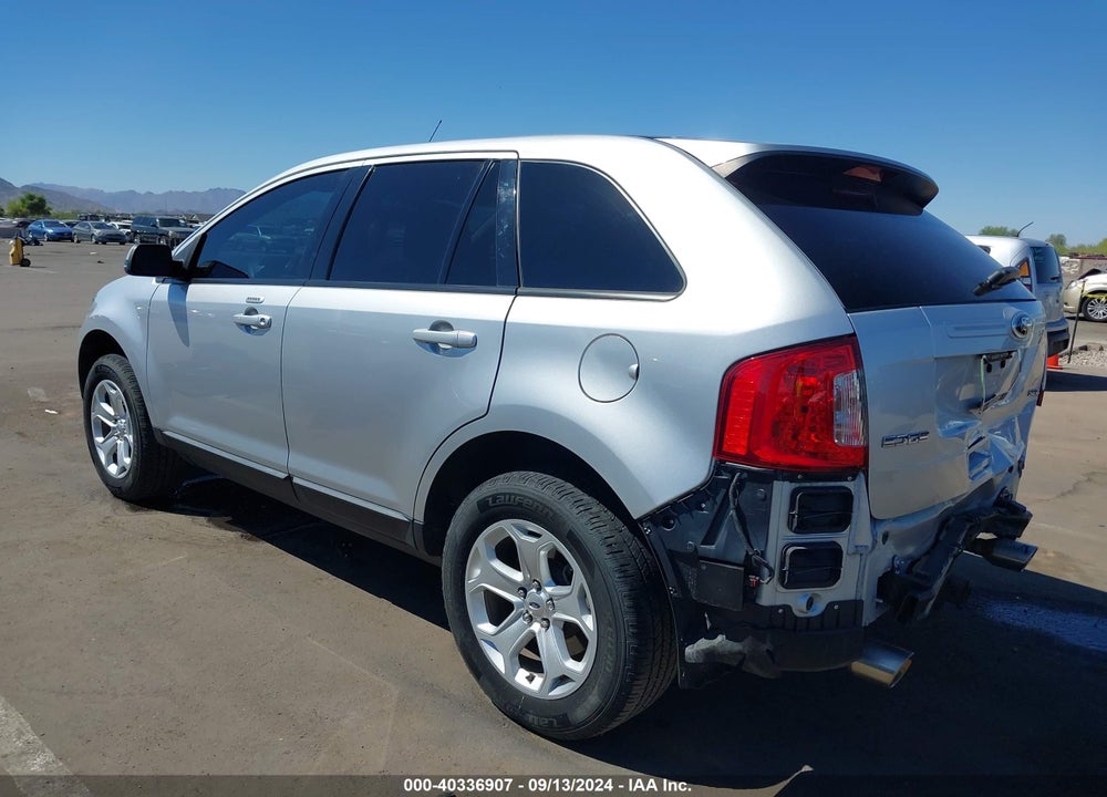 2013 FORD EDGE SEL VIN: 2FMDK3JCXDBE34478