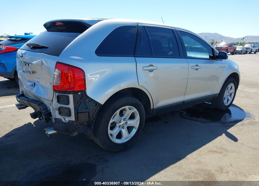 2013 FORD EDGE SEL VIN: 2FMDK3JCXDBE34478