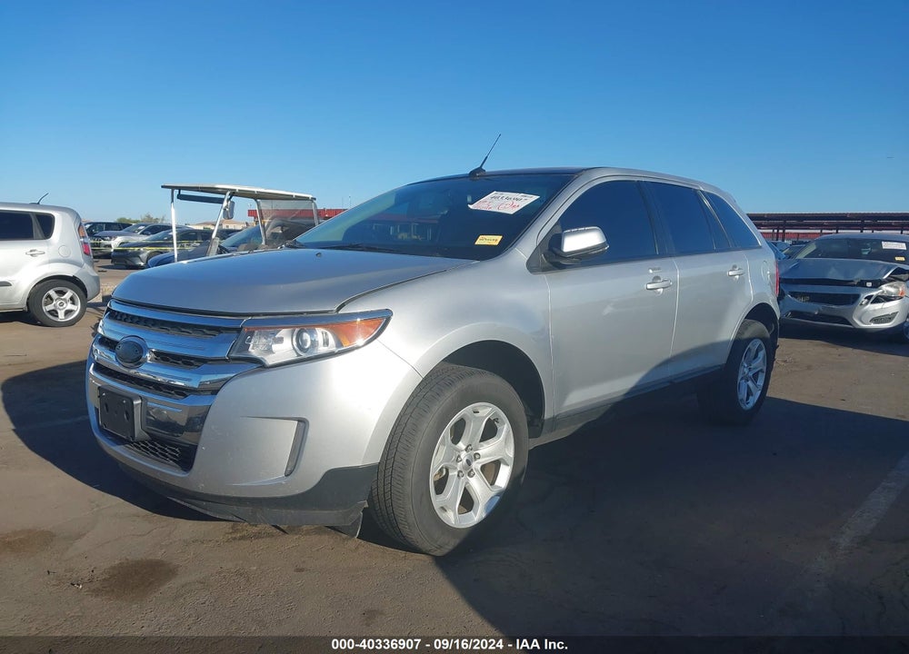 2013 FORD EDGE SEL VIN: 2FMDK3JCXDBE34478