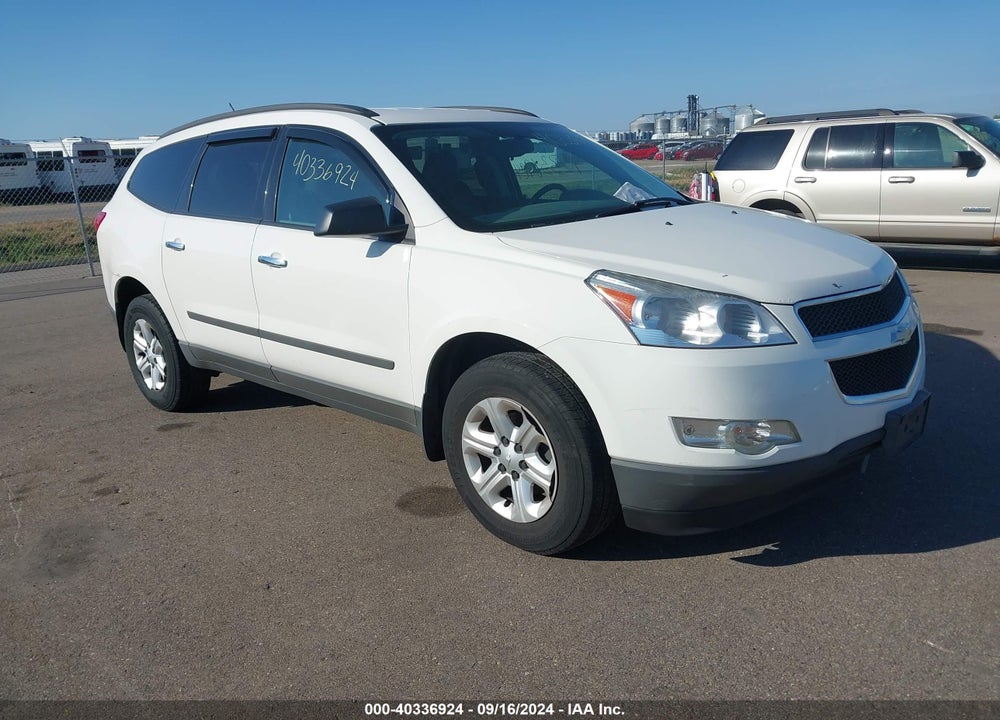 2012 CHEVROLET TRAVERSE LS VIN: 1GNKVFED6CJ184777