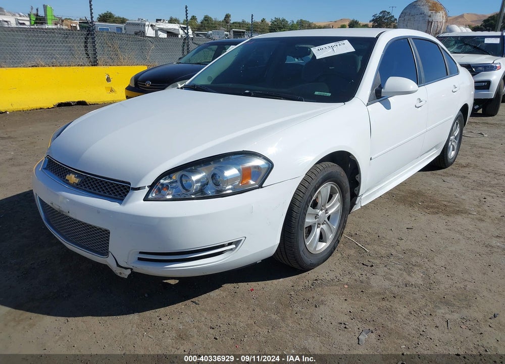 2012 CHEVROLET IMPALA LS VIN: 2G1WA5E32C1188965