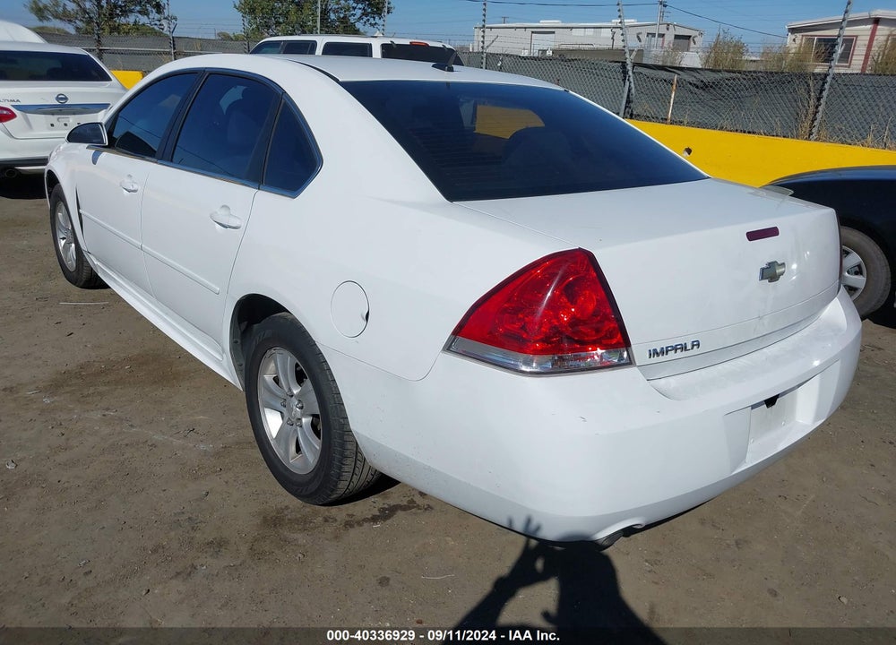 2012 CHEVROLET IMPALA LS VIN: 2G1WA5E32C1188965