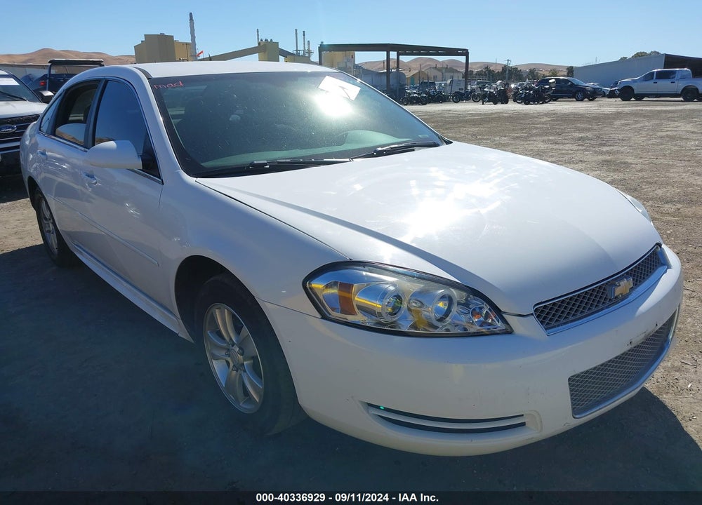 2012 CHEVROLET IMPALA LS VIN: 2G1WA5E32C1188965