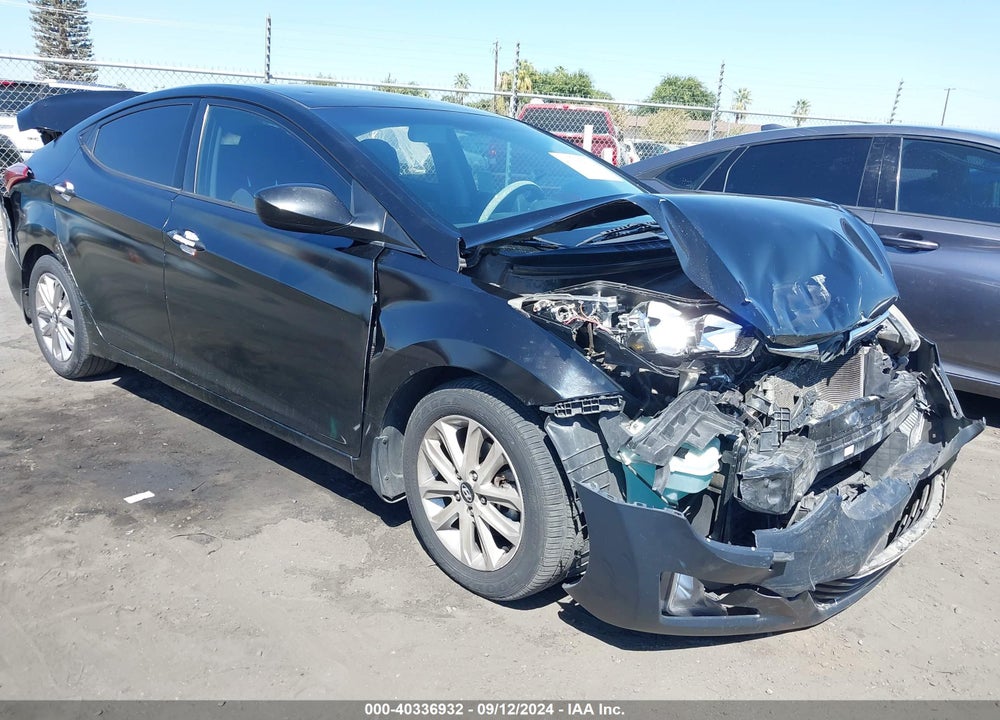 2015 HYUNDAI ELANTRA SE VIN: KMHDH4AE2FU342509