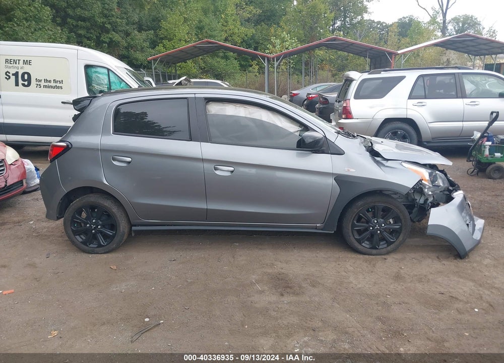 2023 MITSUBISHI MIRAGE BLACK EDITION/RALLIART/SE VIN: ML32AWHJXPH002987
