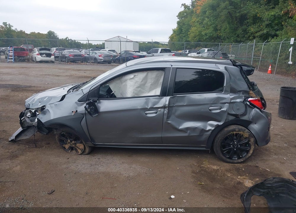 2023 MITSUBISHI MIRAGE BLACK EDITION/RALLIART/SE VIN: ML32AWHJXPH002987