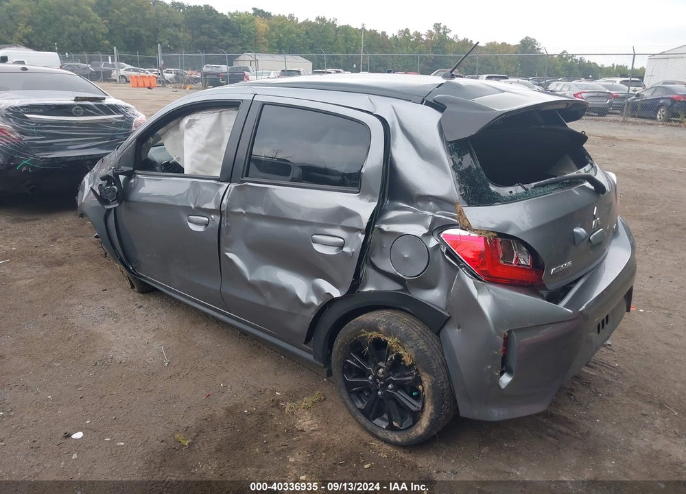 2023 MITSUBISHI MIRAGE BLACK EDITION/RALLIART/SE VIN: ML32AWHJXPH002987