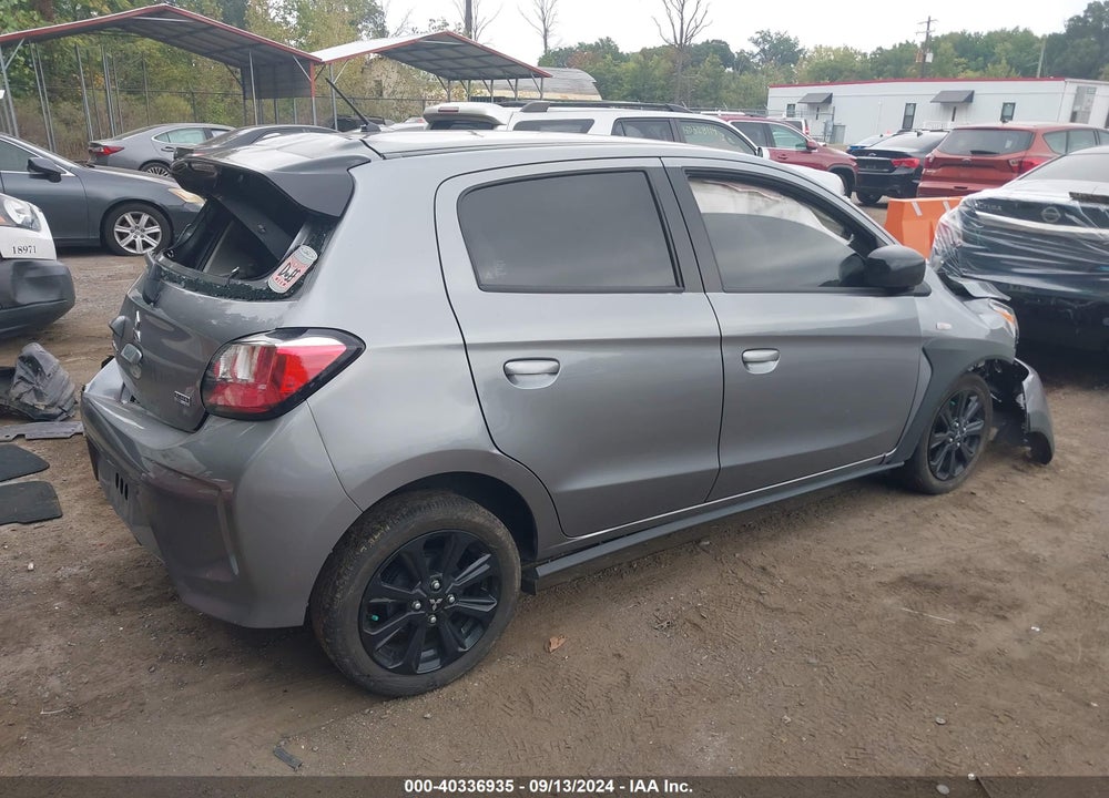 2023 MITSUBISHI MIRAGE BLACK EDITION/RALLIART/SE VIN: ML32AWHJXPH002987