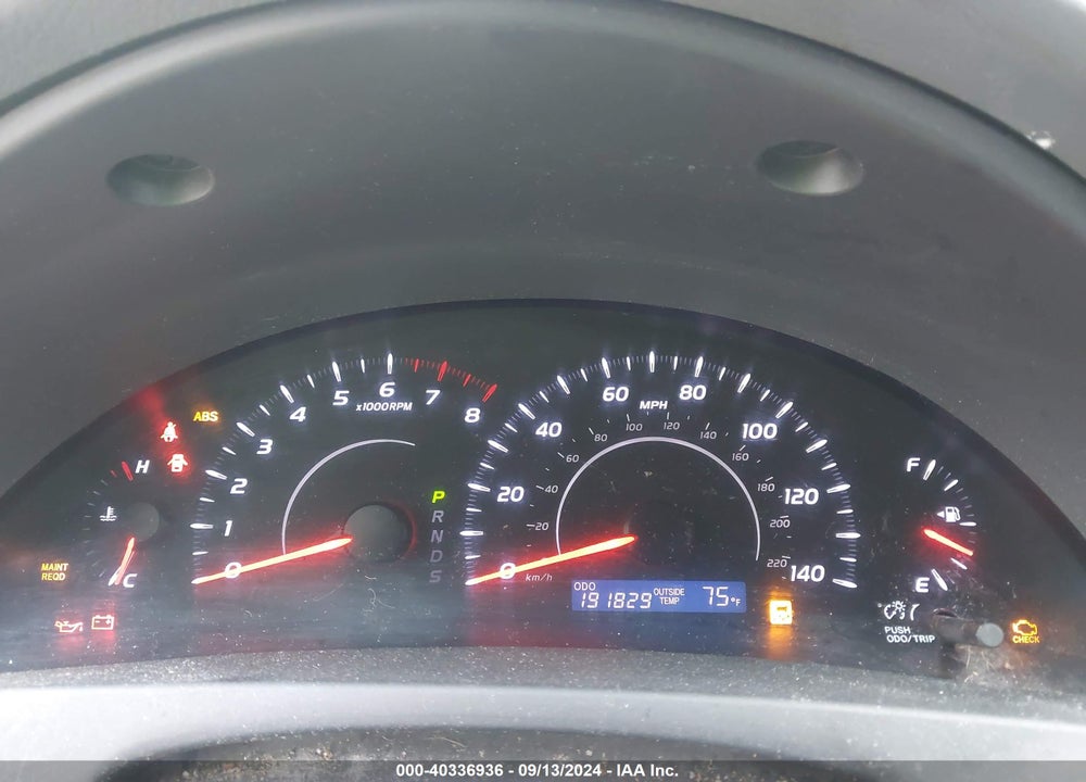 2010 TOYOTA CAMRY LE VIN: 4T1BF3EKXAU019177