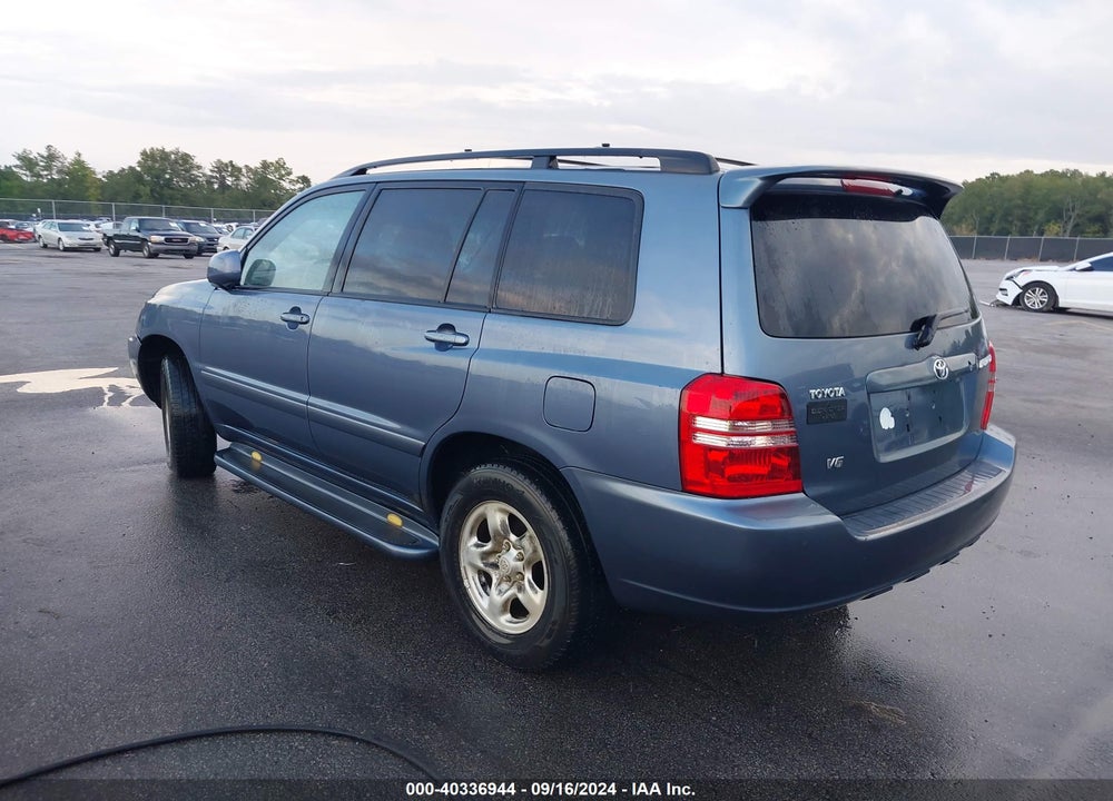 2003 TOYOTA HIGHLANDER V6 VIN: JTEGF21A430090270