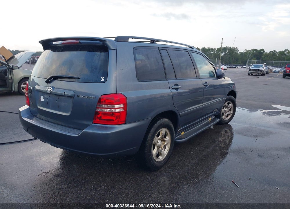 2003 TOYOTA HIGHLANDER V6 VIN: JTEGF21A430090270