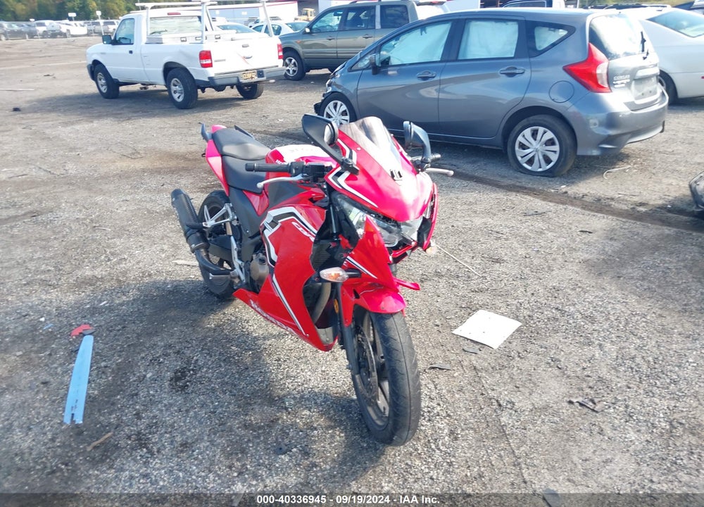 2021 HONDA CBR300 R VIN: MLHNC5102M5700004