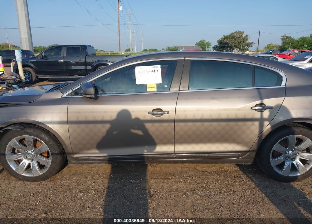 2012 BUICK LACROSSE LEATHER GROUP VIN: 1G4GC5E36CF164677