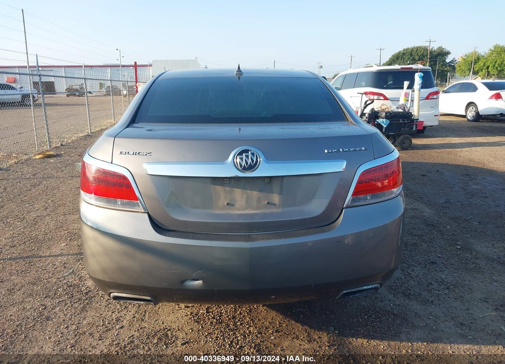 2012 BUICK LACROSSE LEATHER GROUP VIN: 1G4GC5E36CF164677