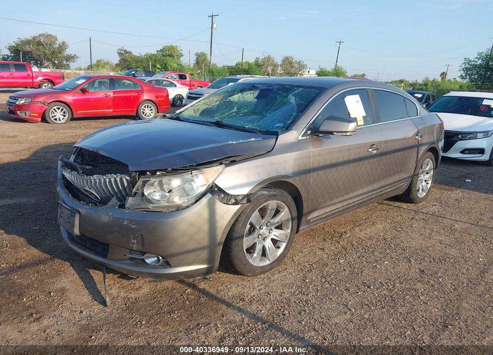 2012 BUICK LACROSSE LEATHER GROUP VIN: 1G4GC5E36CF164677