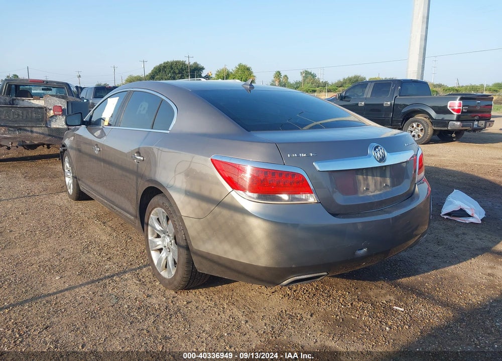 2012 BUICK LACROSSE LEATHER GROUP VIN: 1G4GC5E36CF164677