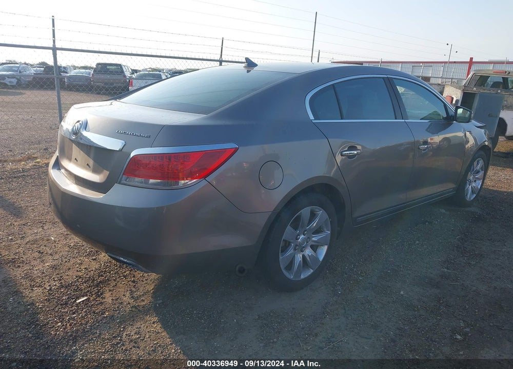 2012 BUICK LACROSSE LEATHER GROUP VIN: 1G4GC5E36CF164677