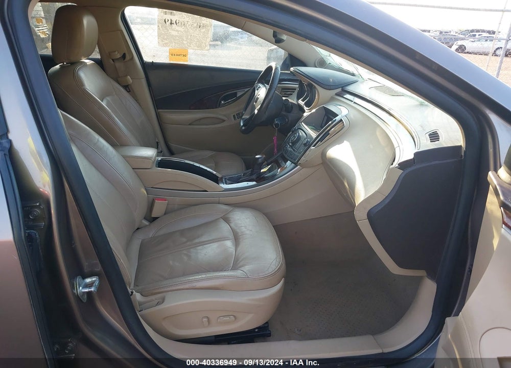 2012 BUICK LACROSSE LEATHER GROUP VIN: 1G4GC5E36CF164677