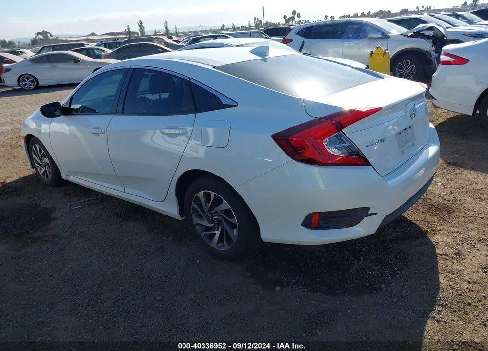 2018 HONDA CIVIC EX VIN: 2HGFC2F72JH519874