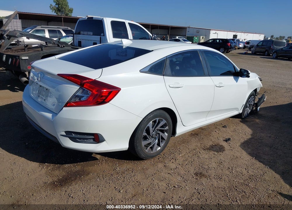 2018 HONDA CIVIC EX VIN: 2HGFC2F72JH519874