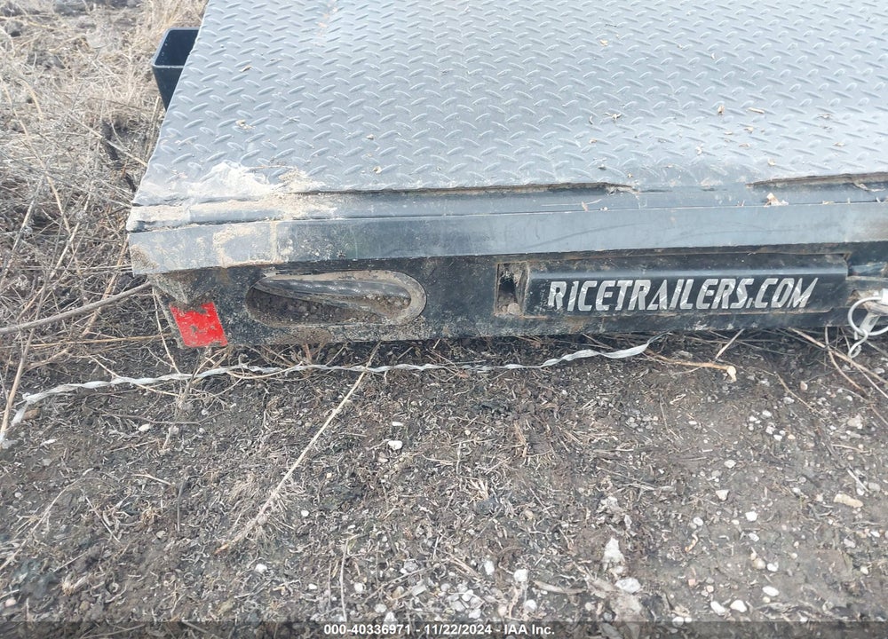 2021 RICE TRAILERS ENCLOSED CARGO TRAILER VIN: 4RWBC1821MH033437
