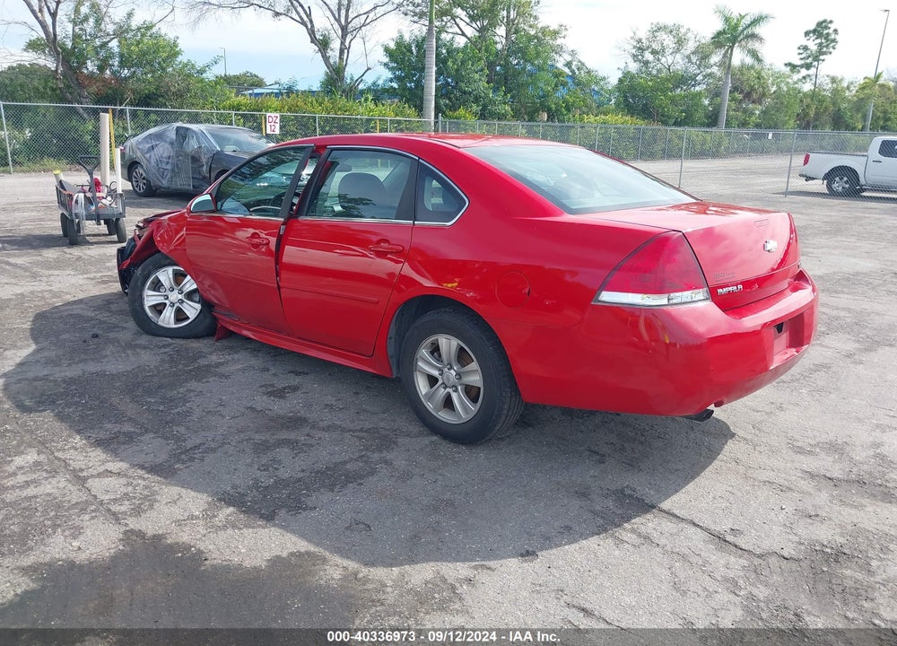 2013 CHEVROLET IMPALA LS VIN: 2G1WF5E34D1226389