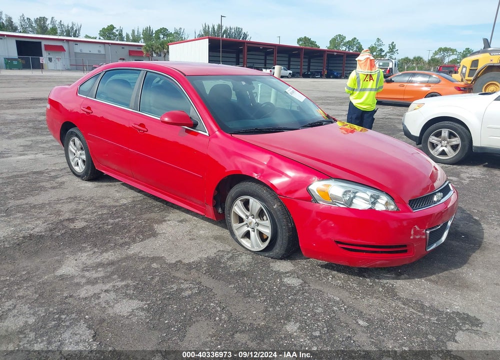 2013 CHEVROLET IMPALA LS VIN: 2G1WF5E34D1226389