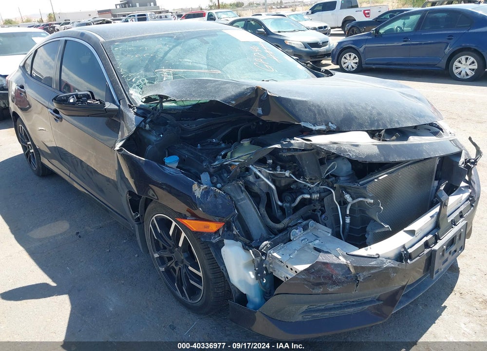 2017 HONDA CIVIC LX VIN: 19XFC2F51HE012029