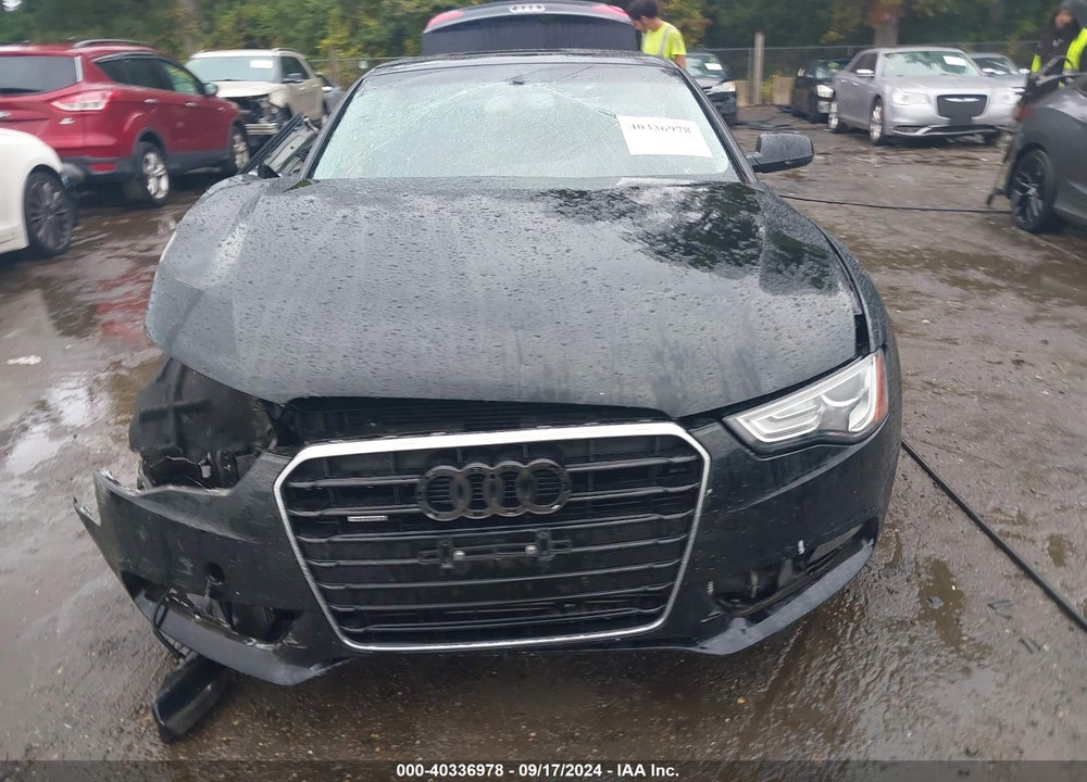 2013 AUDI A5 2.0T PREMIUM VIN: WAUVFAFR0DA000786