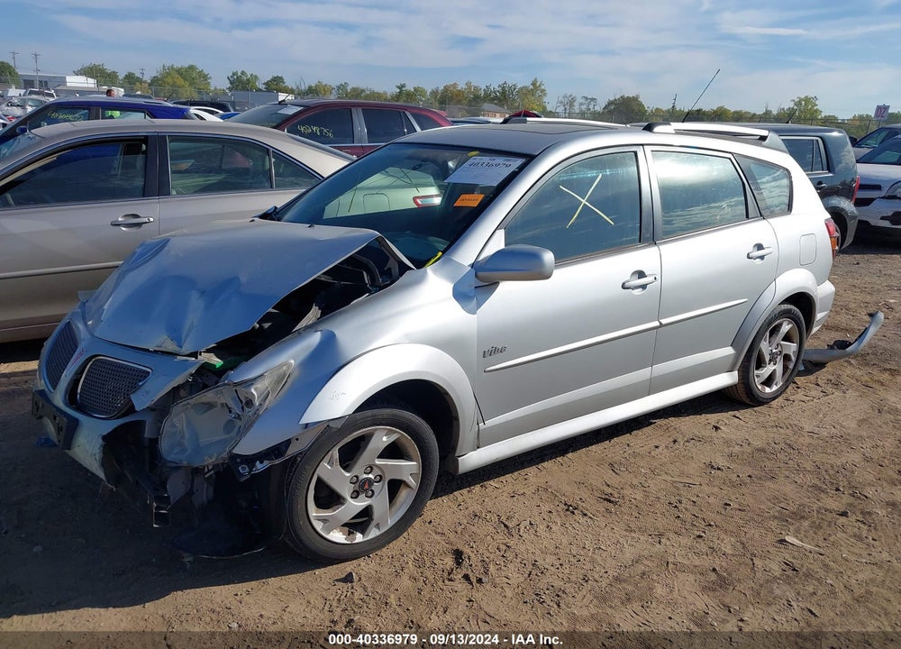 2008 PONTIAC VIBE VIN: 5Y2SL658X8Z416601