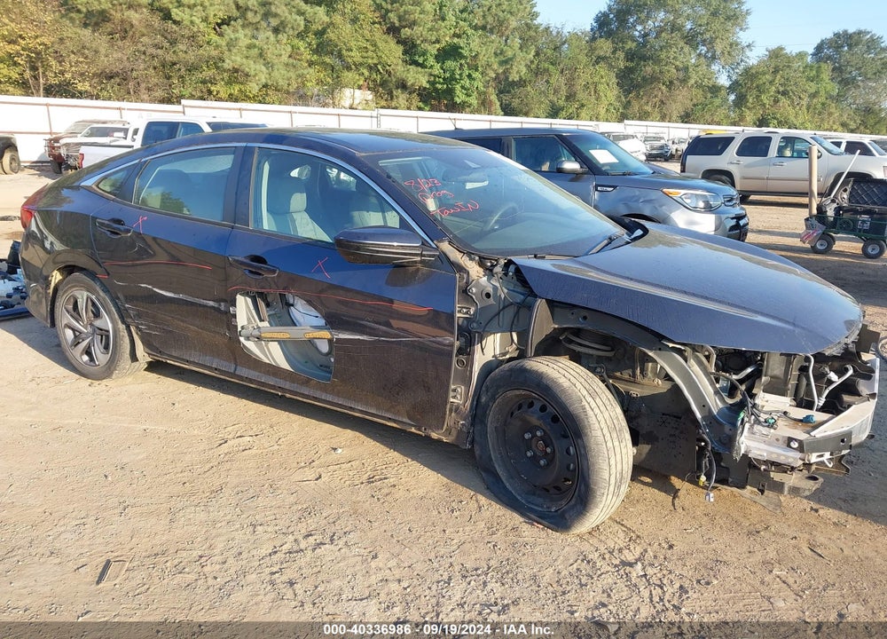 2019 HONDA CIVIC LX VIN: 19XFC2F68KE048073
