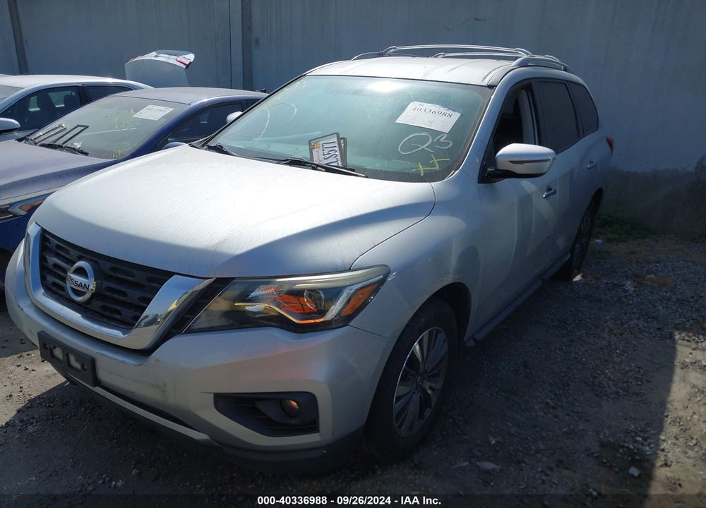 2017 NISSAN PATHFINDER SV VIN: 5N1DR2MN2HC696374
