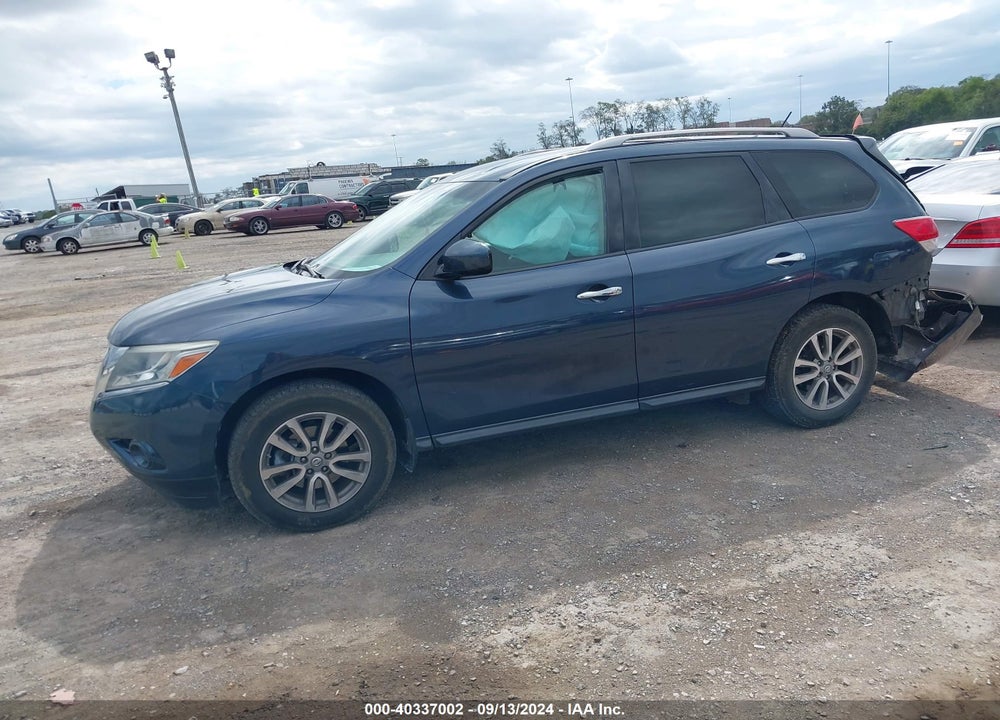 2014 NISSAN PATHFINDER SV VIN: 5N1AR2MM8EC713166
