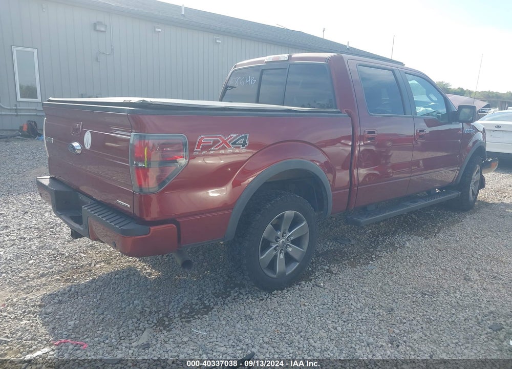 2014 FORD F-150 FX4 VIN: 1FTFW1EF5EKE86487