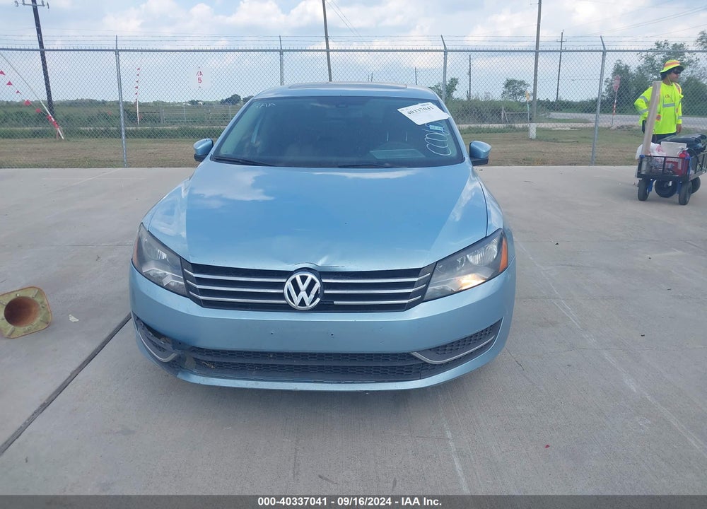 2012 VOLKSWAGEN PASSAT 2.5L SE VIN: 1VWBH7A34CC060673