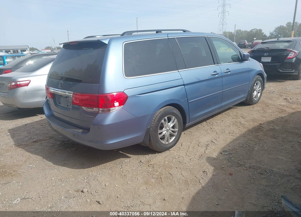 2008 HONDA ODYSSEY TOURING VIN: 5FNRL38868B115760