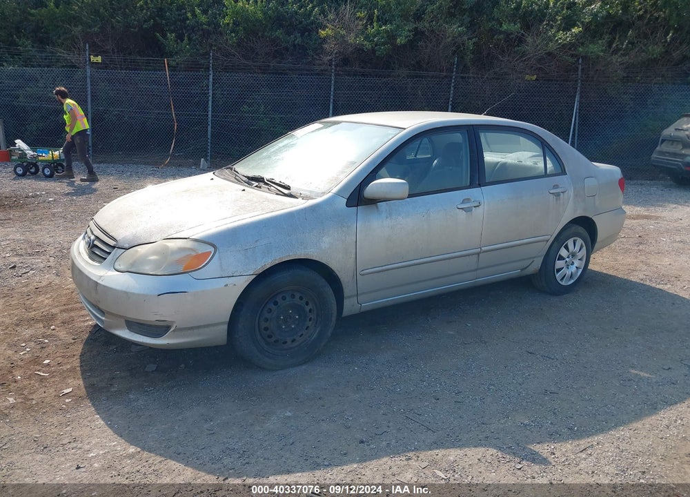 2003 TOYOTA COROLLA LE VIN: 1NXBR32EX3Z040815