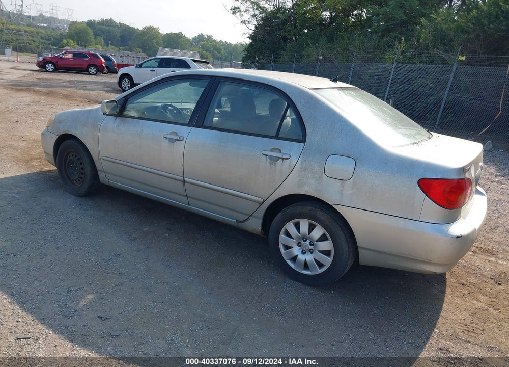 2003 TOYOTA COROLLA LE VIN: 1NXBR32EX3Z040815