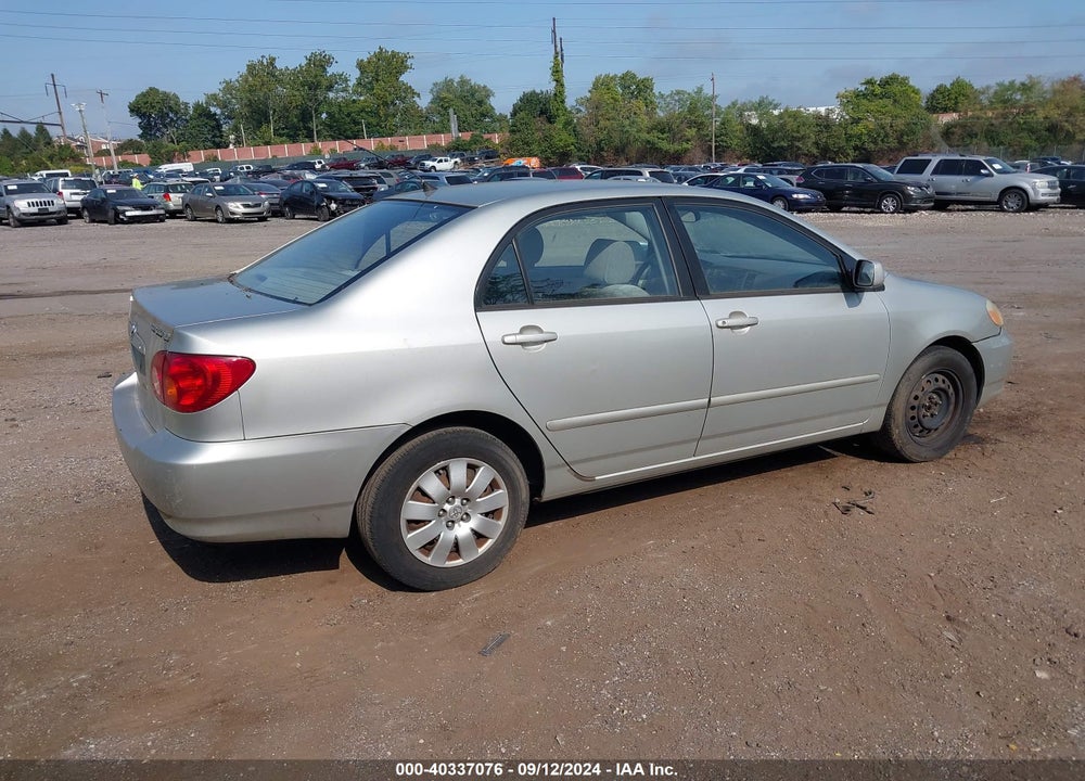 2003 TOYOTA COROLLA LE VIN: 1NXBR32EX3Z040815