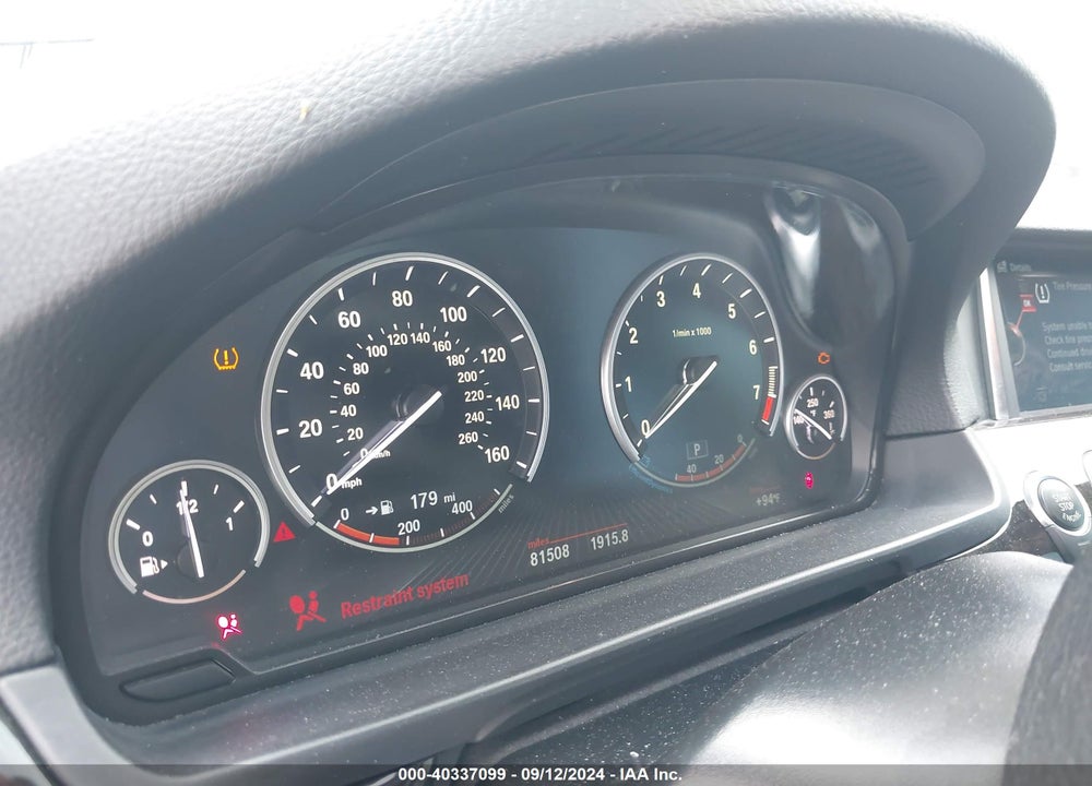 2015 BMW 535I VIN: WBA5B1C55FD919780
