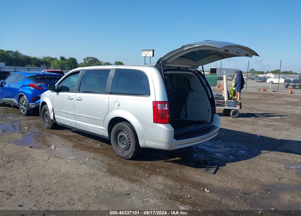 2009 DODGE GRAND CARAVAN SE VIN: 2D8HN44E39R638197