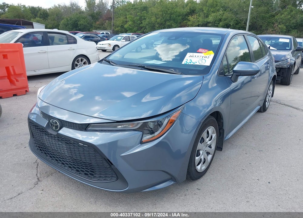 2022 TOYOTA COROLLA LE VIN: JTDEPMAE8NJ192269