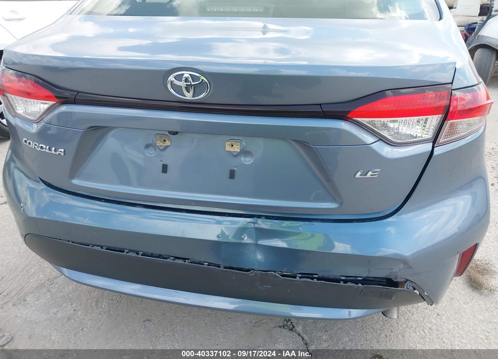 2022 TOYOTA COROLLA LE VIN: JTDEPMAE8NJ192269