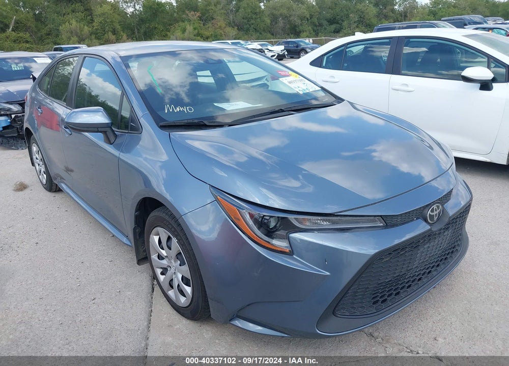 2022 TOYOTA COROLLA LE VIN: JTDEPMAE8NJ192269