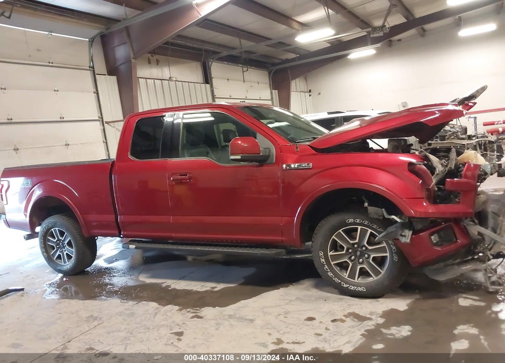 2015 FORD F-150 LARIAT VIN: 1FTFX1EF3FKD10049