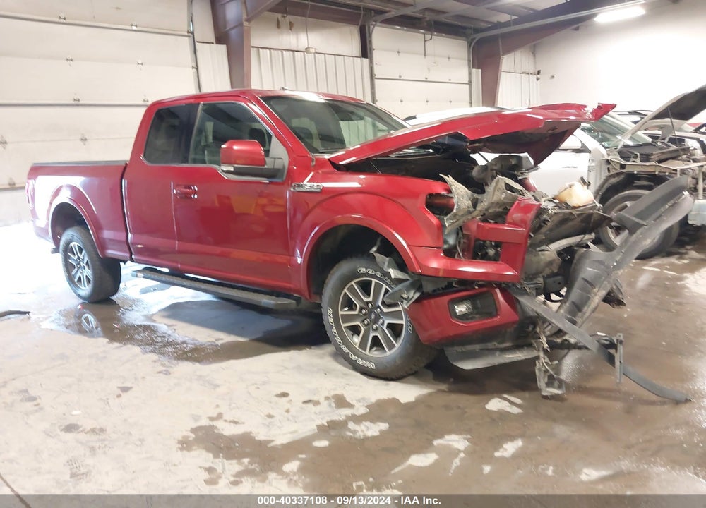 2015 FORD F-150 LARIAT VIN: 1FTFX1EF3FKD10049