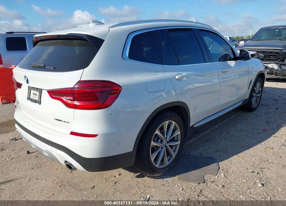 2019 BMW X3 XDRIVE30I VIN: 5UXTR9C55KLD96833